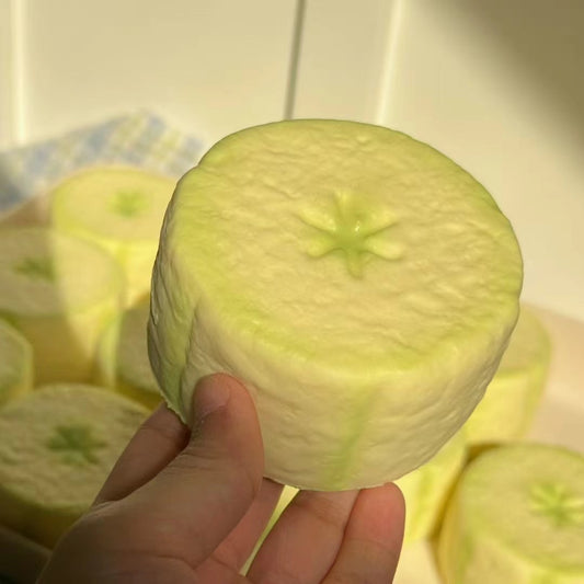 Fluffy Matcha Banana Bliss Bread -Squishy/Squish Toy