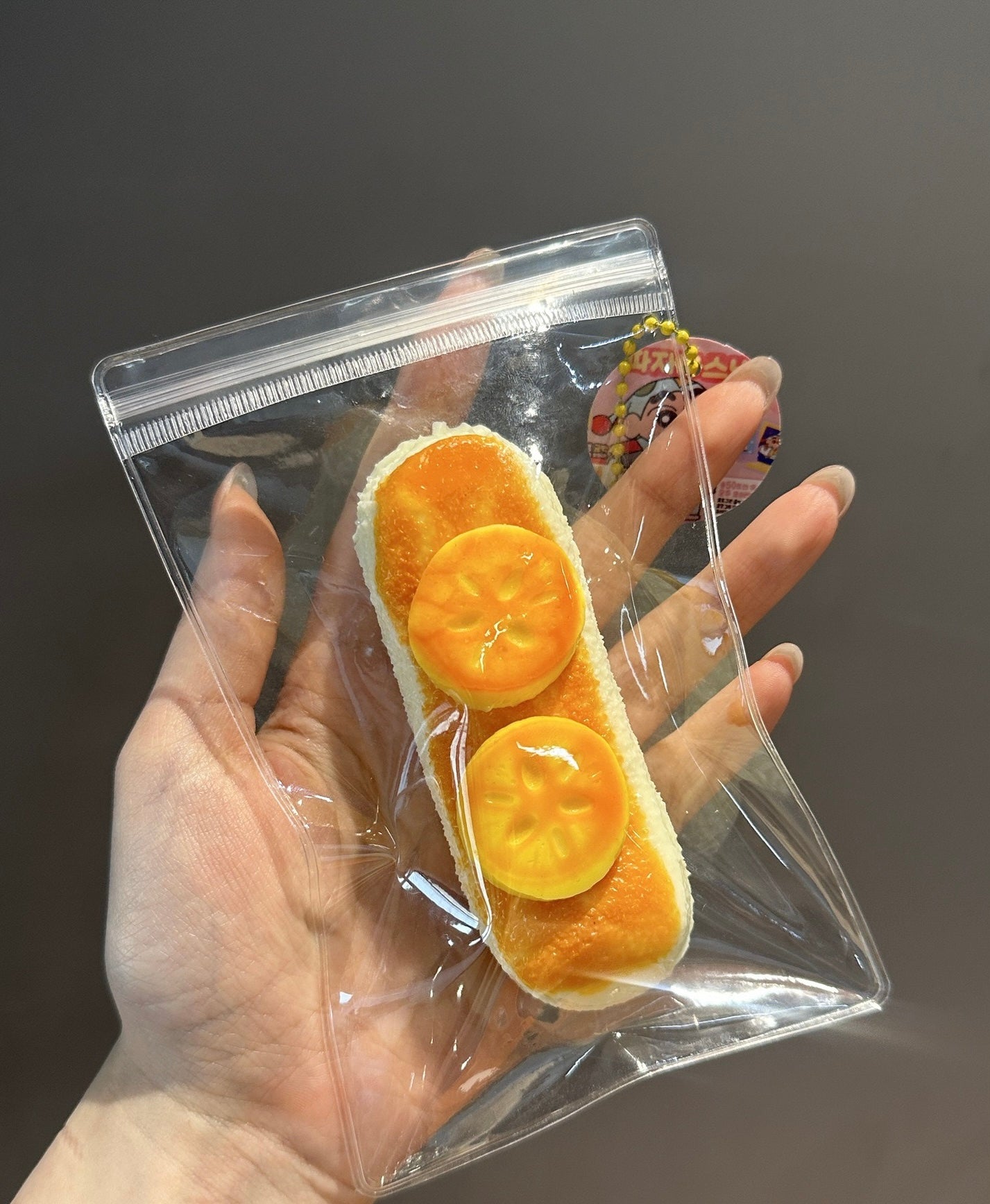 Food Squishy-Orange-flavored bread rolls